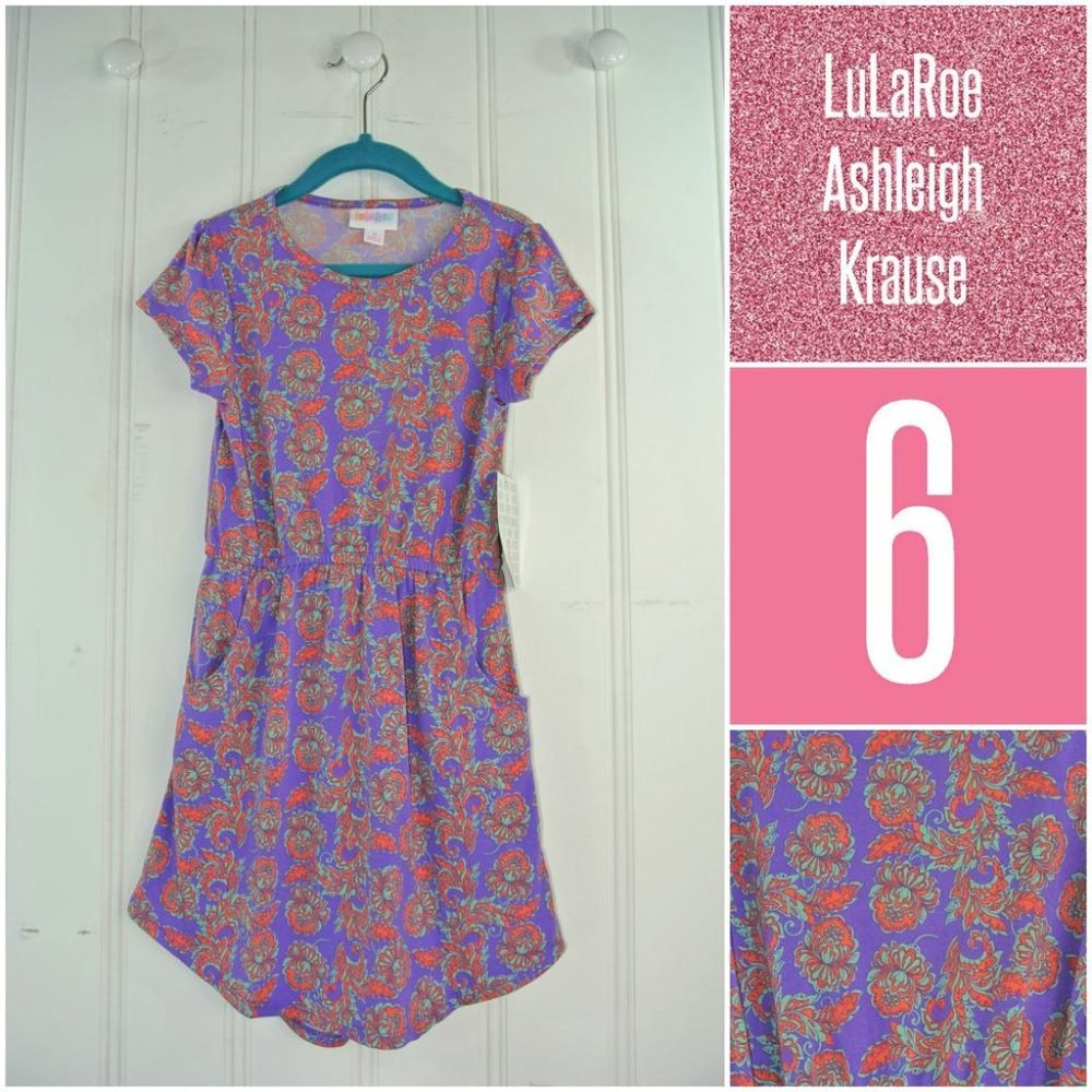 LuLaRoe Kids Dress Mae BNWT